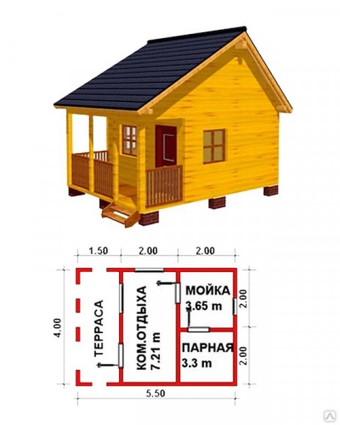 Какой фундамент выбрать для бани из бруса: рассматриваем самые популярные варианты Какой фундамент выбрать для бани из бруса: рассматриваем самые популярные варианты