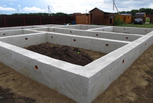 Какой бывает фундамент для дома: типы оснований, области применения