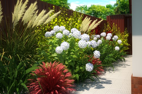 Миксбордеры из многолетников в ландшафтном дизайне