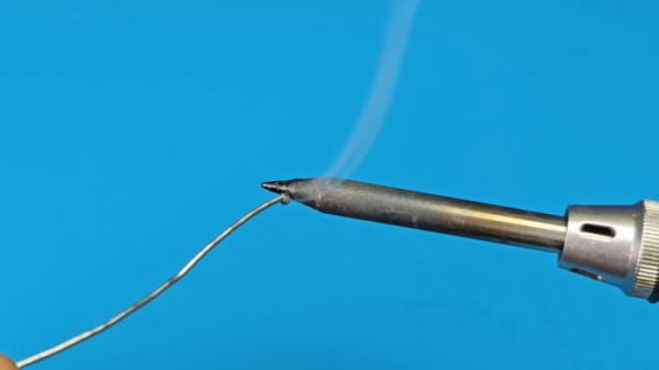 Домашний, химический способ восстановить необгораемое жало паяльника