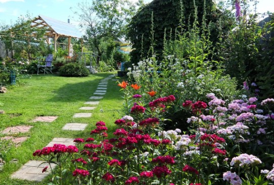 Миксбордеры из многолетников в ландшафтном дизайне