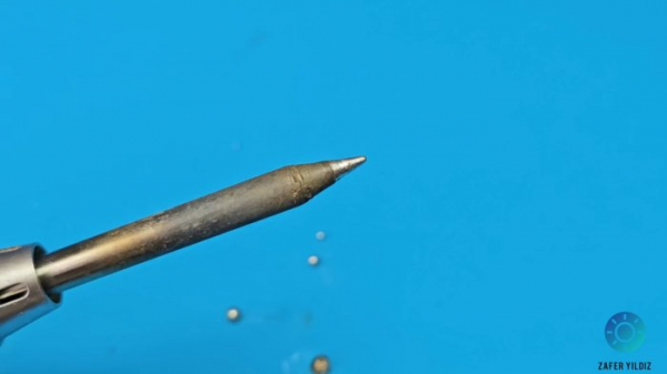 Домашний, химический способ восстановить необгораемое жало паяльника