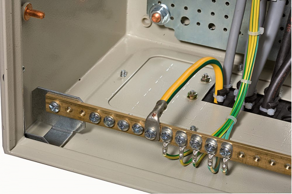 Главная заземляющая шина &ndash; предназначение, устройство, варианты установки