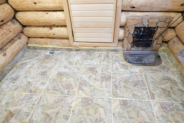 Доска для пола в баню &mdash; какая нужна и варианты ее использования