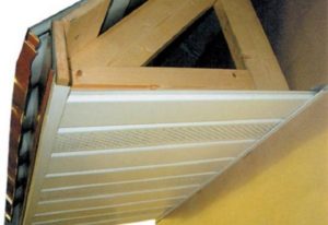 Подшивка крыши софитом &mdash; технология выполнения работ своими руками: пошаговая инструкция