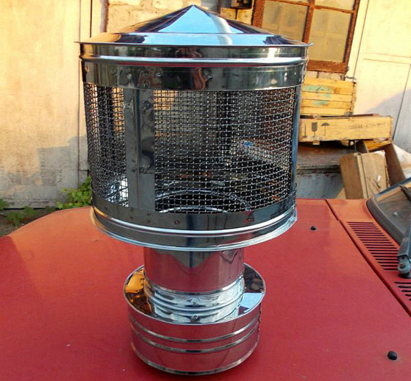 Искрогаситель на дымоход для бани &ndash; обязательно ли он нужен и как избежать грубых ошибок при монтаже