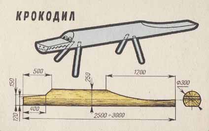 Детская площадка своими руками: чертежи + инструкция