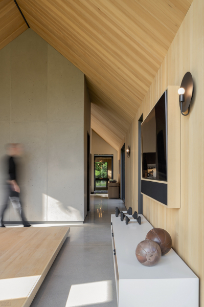 Современный гостевой дом в сельской местности