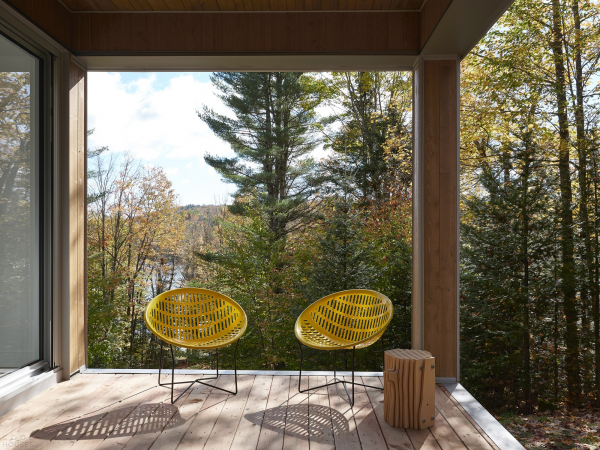 Шале, вдохновленное морфологией места