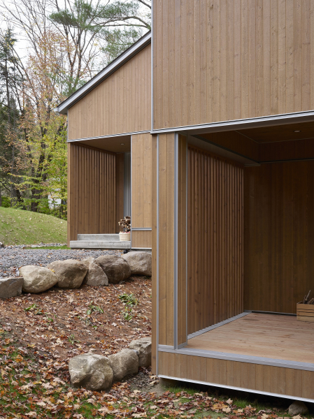 Шале, вдохновленное морфологией места