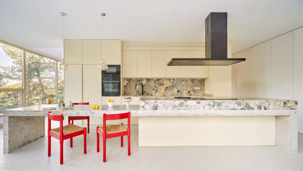 Дом, адаптированный к экстремально крутому склону Дом, адаптированный к экстремально крутому склону