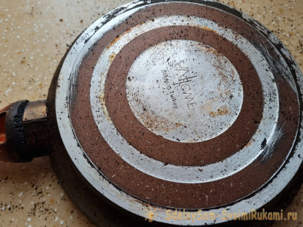 Как и чем дешево удалить многодневный нагар