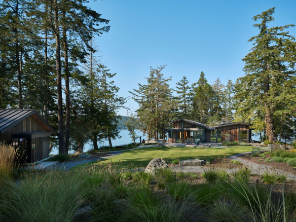 Островной дом с деревенским шиком