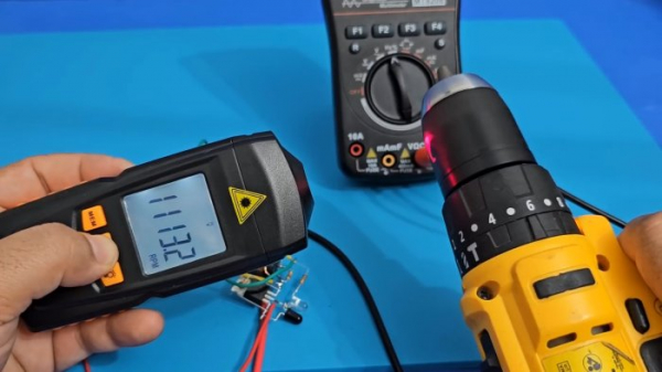 Как при помощи мультиметра измерить обороты вала двигателя