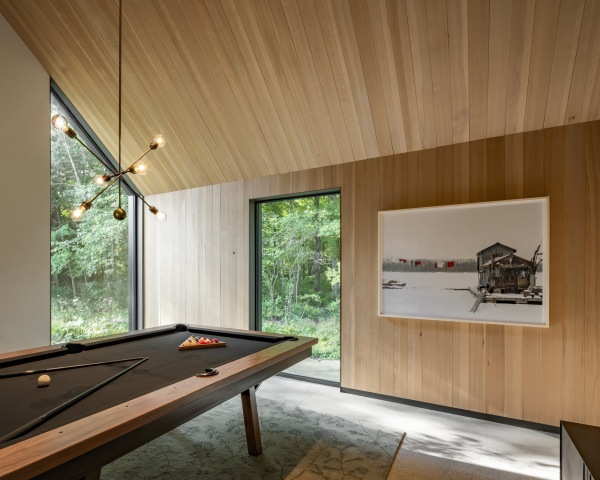 Современный гостевой дом в сельской местности