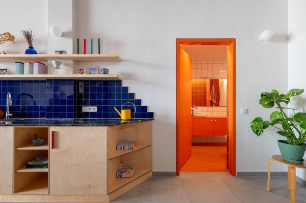 Многоуровневый лофт с индустриальной атмосферой Многоуровневый лофт с индустриальной атмосферой