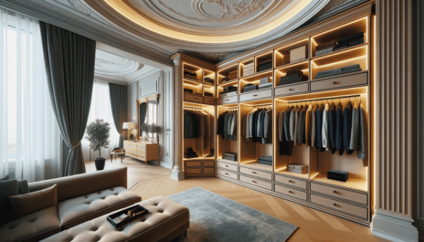 Оптимальная форма гардеробной: как выбрать конфигурацию хранения для любой квартиры Оптимальная форма гардеробной: как выбрать конфигурацию хранения для любой квартиры