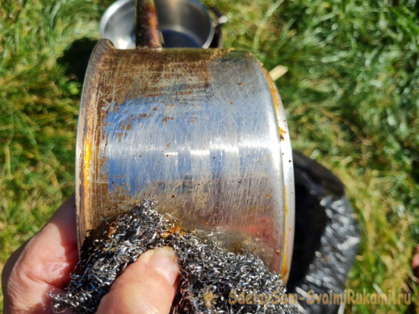 Как и чем дешево удалить многодневный нагар